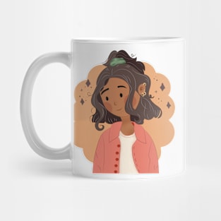 The Jacketed Charms of a Cute Girl Mug